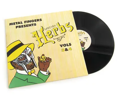 MF Doom Metal Fingers Presents Special Herbs Volumes 3 & 4 Vinyl Record NEW • $79.95