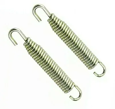 2 Lexx Swivel Hook Exhaust Springs 75mm Kawasaki Kx 125 250 500 Kdx 200 220 • $11.20