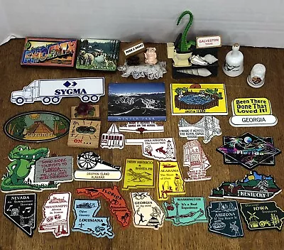 Lot 31 Fridge Magnets & Souvenir Collect States Travel Tourist South Refrigerato • $28.99