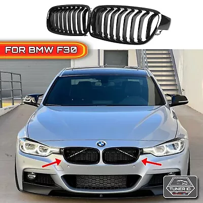 M3 Style Kidney Grill Grille Gloss Black For BMW F30 F31 F35 3 Series • $59.99