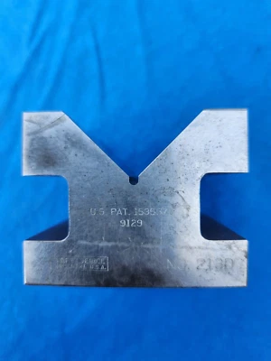 $55 • Buy Taft-Pierce No. 213D V-Block  9129   - Used