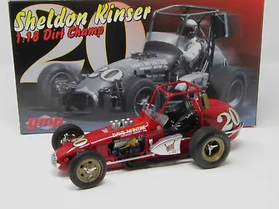 Sheldon Kinser #20 1:18 Dave McIntire Chevrolet GMP Dirt Champ Car 1 Of 750 • $649.99