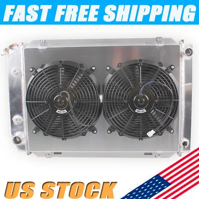 3Row Radiator+Shroud+Fan For Ford Mustang GT/LX 5.0L AT/MT 1979-1993 89 90 91 92 • $195