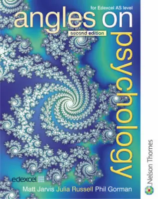 Angles On Psychology (Edexcel AS) Second Edition Matt Jarvis Julia Russell Us • £3.36