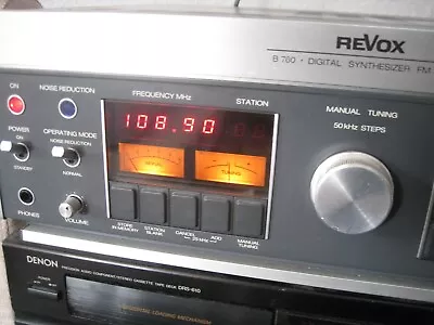 Revox B760 Tuner -  Digital Synthesizer Audiophile FM Tuner. • $298.40