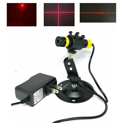 650nm 10/50/100/150/200/250mw Red Dot/Line/Cross Laser Diode Module 16X68MM • £20.30