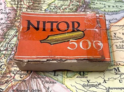 Antique Nitor 500 Box Of Dip Pen`s Nib PARTS NOS Germany • $22