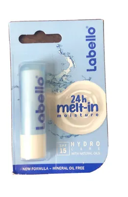 LABELLO Lip Balm Original Hydro Care Spf 12h Stick German Import Made In Germany • $12