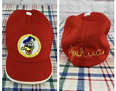 Vintage Walt Disney Productions Donald Duck Hat Size Kids Small Made In USA • $12.99