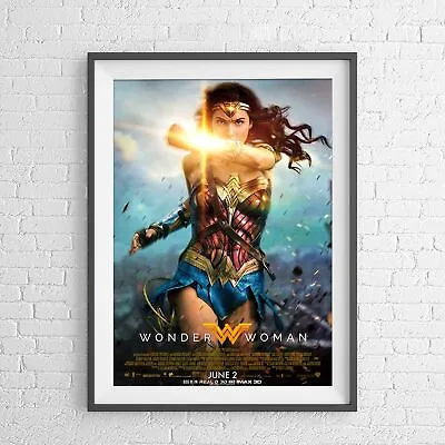 DC COMICS SUPERHERO WONDER WOMAN POSTER PICTURE PRINT Sizes A5 To A0 **NEW** • $16.95