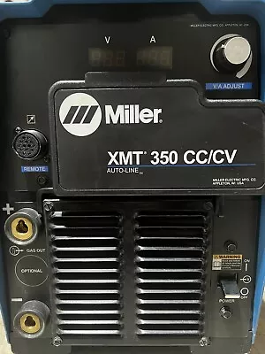 Miller XMT 350 CC/CV Multiprocess  W/ Aux Power - 907161011 • $2000