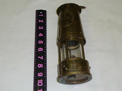 Rare Brass Eccles Type 6 Mining Lamp  • £240.94