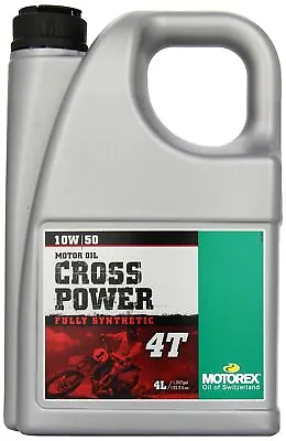 Motorex Cross Power 4T Oil - 10W50-4L. 171-401-400 • $86.59