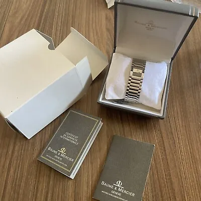 Brand New Authentic Baume & Mercier  Stainless Steel  Quartz Watch • $400