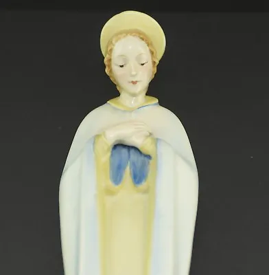 Goebel Bumblebee Art Deco Holy Figure Porcelain Praying Mary Madonna H.M. 17 • £139.26