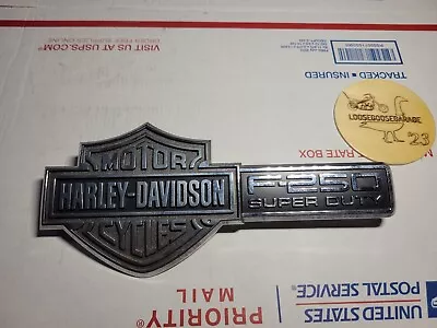 02-03 Ford F250 Super Duty Harley Davidson Emblem OE Trim Script 16B114A F-250 • $49.99