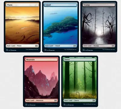 Choose Your FULL ART Land ~ Double Masters [ NearMint ] [ Magic MTG ] • £3.48