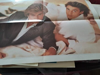 £9.99 • Buy WHAM ‘Make It Big’ 1984 George Michael Vinyl LP, Inner Sleeve & Poster CBS Epic