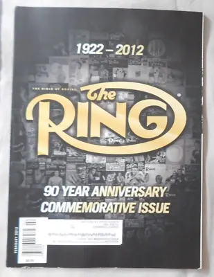 $10 • Buy 1922-2012 The RING Boxing Magazine 90 Years Anniversary Issue - Ex