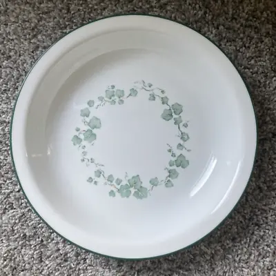 $24 • Buy Corelle Callaway Green Ivy PIE PASTA PLATE 10  By Corning SO23