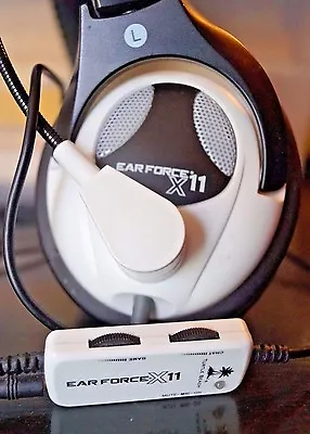 Turtle Beach Ear Force X11 Gaming XBox   Headset  Headphones   EUC • $20