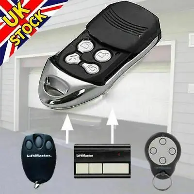 4 BNT Garage Gate Door Remote Control W/ LED Indicator For LIFTMASTER 315MHz • £10.78