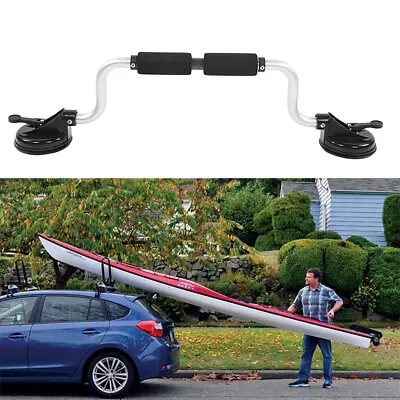 Kayak Roof Rack Strong Suction Cups Mount Carrier Boat Canoe Accessories UK • £37.19