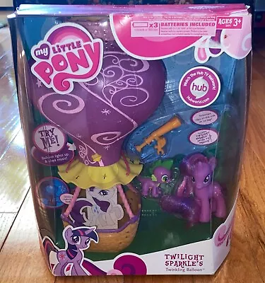 My Little Pony Twilight Sparkle’s Twinkling Balloon Hasbro 2010 NEW IN BOX • $129.99