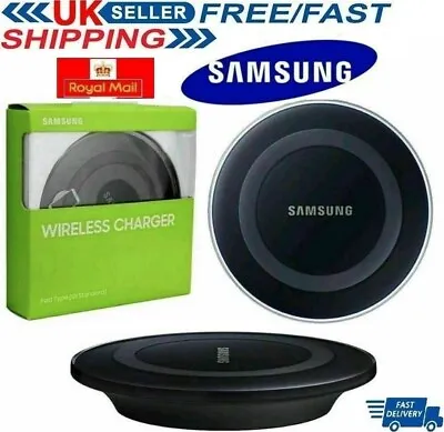 Samsung Android Wireless Charging Charger Station Galaxy S9 S8 Edge S9 S10 Plus • £6.35