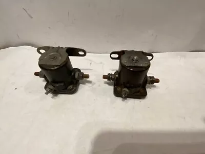 TWO 6 Volt Starter Solenoid Ford 11885 SW3 Switch Relay 6V • $10