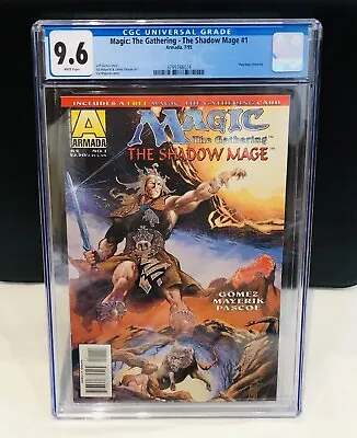 Magic The Gathering The Shadow Mage #1 Comic CGC 9.6 1st App Magic The Gathering • £58.46