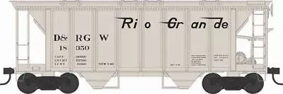 Bowser HO 70-Ton 2-Bay Covered Hopper Rio Grande D&RGW #18360 43257 • $48.69