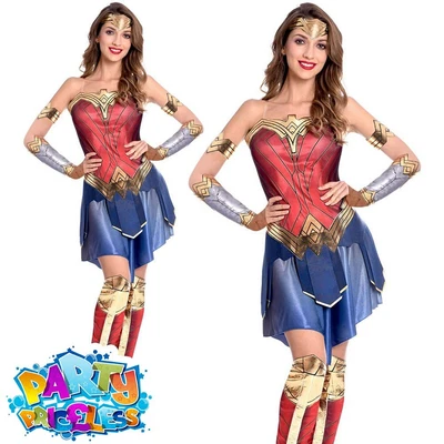 £29.99 • Buy Adult Wonder Woman Movie Costume Ladies Super Hero World Book Day Fancy Dress