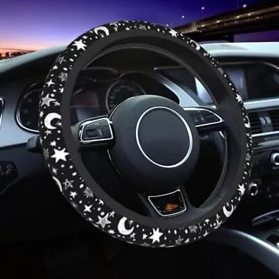 Moon And Star Steering Wheel Cover Car Accessories Cute For Women Girls15 Inch • $23.99