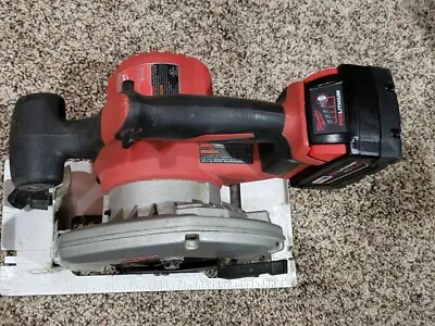 Milwaukee 2630-20 M18 18V 6-1/2in. Circular Saw And 5.0Ah XC Battery 48-11-1850 • $79.95