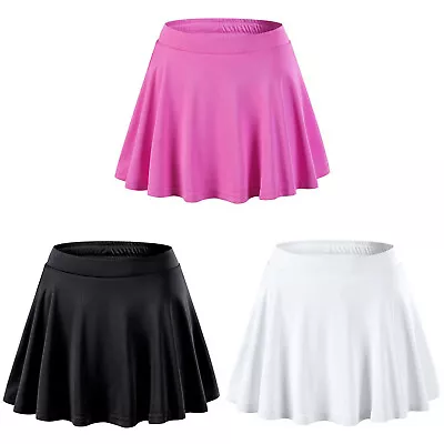 Girls Athletic Skirts Active Sports Skort With Shorts For Golf Tennis Running • $6.50