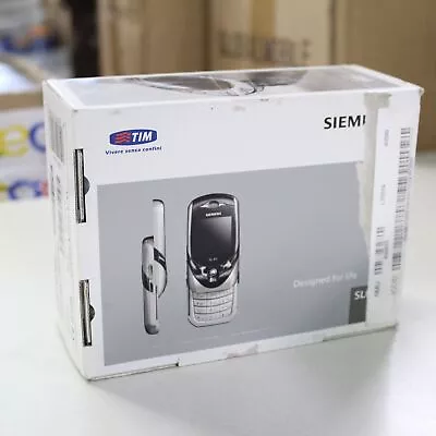 Siemens SL65 (TIM) Black Cell Phone International Italian - Rare Collector • $24.99