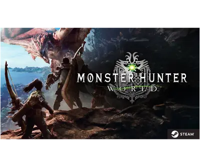$25.99 • Buy Monster Hunter World PC GAME Steam BRAND NEW GENUINE Capcom
