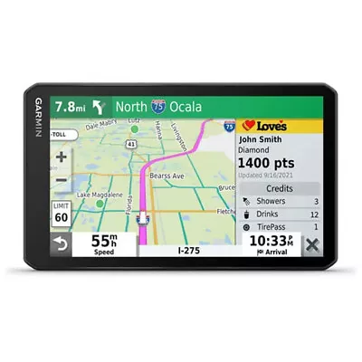 Garmin DezlCam LGV710 7  GPS Truck Nav W/ Built-in Dash Cam • $948.85