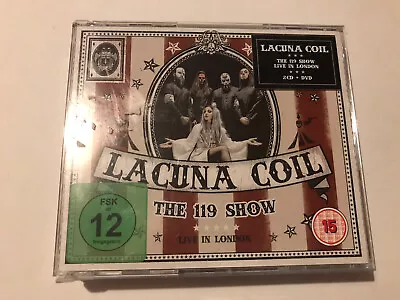 Lacuna Coil : The 119 Show - Live In London CD Album With DVD 3 Discs (2018) • £13