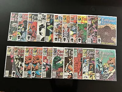 Fantastic Four Lot Of 21 Comics #260-279 Complete Run Marvel Key VF • £59.38