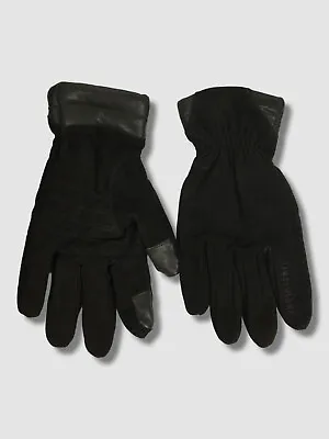 $98 Timberland Men's Black Nubuck Goat Leather Boot Gloves Size X-Large • $31.58