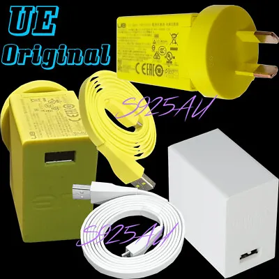$21.99 • Buy UE Charger AC Adapter Fast USB Cable Boom Megaboom Blast Megablast Original AU