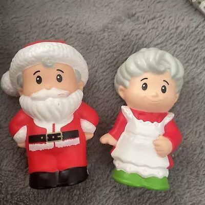 Fisher Price Little People Santa And Mrs Claus  Advent Calendar Used • $15