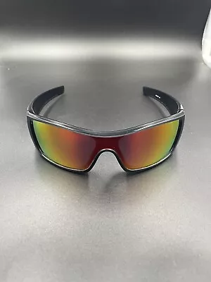 Oakley Batwolf Matte Black Ink W/ Ruby Iridium Lenses • $120