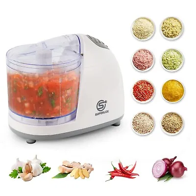 Mini Chopper Food Processer Vegetable Electric Blender& Multi Mixer Onion Cutter • £14.56