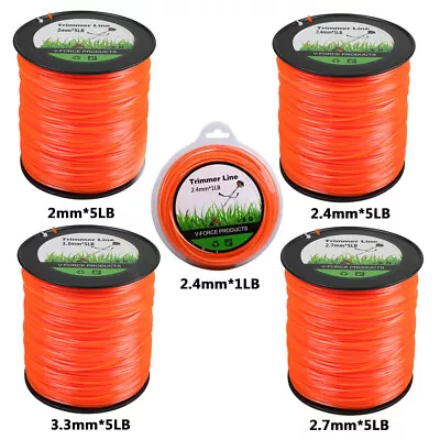 Trimmer Line Weed Spool Replacement 1/5lb Square Commercial Grade Fit Echo Stihl • $35.88