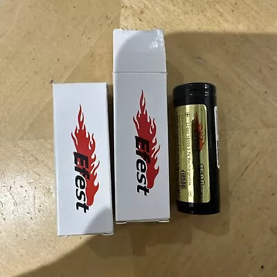 2x EFEST 18500 Flat Top Battery 1500mah Batteries • £15.99