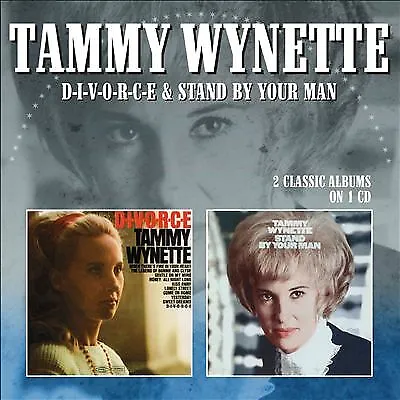 Tammy Wynette : D-I-V-O-R-C-E/Stand By Your Man CD (2017) ***NEW*** Great Value • £11.35