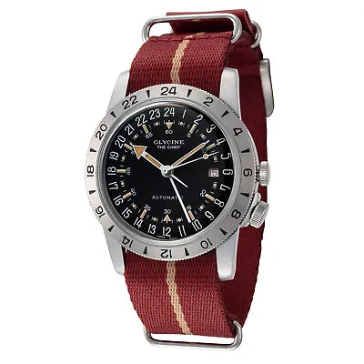Glycine Unisex GL0472 Airman Vintage 40mm Automatic Watch • $599